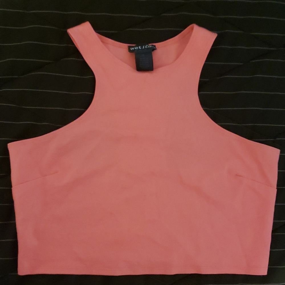 Crop top free suprise gift with purchase